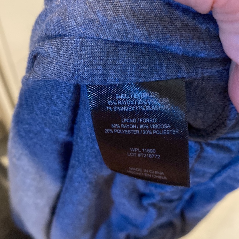 32 degree Cool blue T shirt dress, medium - Picture 5 of 5